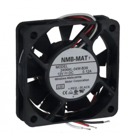 06015KA-12N-AA-00
FAN 60MM X 15MM 12VDC STD 2 WIRE | NMB | Вентилятор