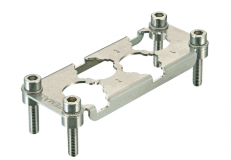 09110009938 | HARTING | Frame 4xHC250-F