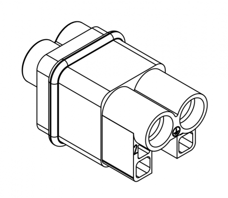 09120022651 | HARTING | Han Q вилка 3А 40А 2к