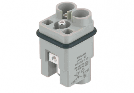 09120022653 | HARTING | Han Q 2/0 вилка 2,5-6 mm²