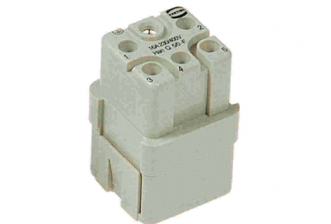 09120053101 | HARTING | Han Q 5/0 розетка 5к 3А+PE