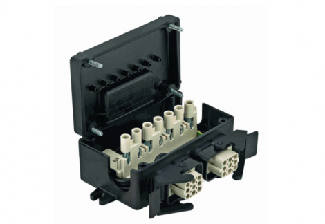 09120084802 | HARTING | распределитель HanPowerS-2xHanQ8/0