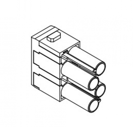 09140043141 | HARTING Розетка модуль Han4 Mod-F-c 40A
