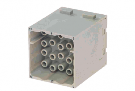 09140203001 | HARTING | Han вилка 20к