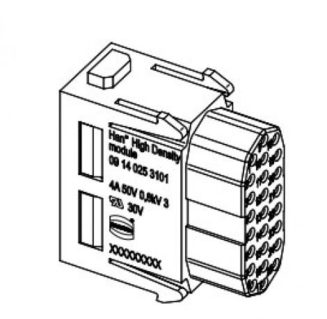 09140253101 модуль HD 25к