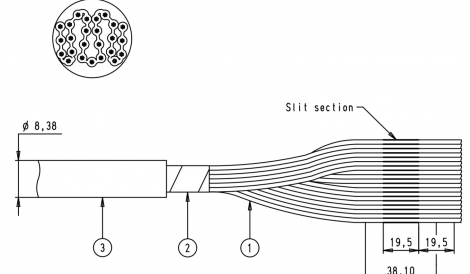 09180257008 кабель пл.тр-25к.
