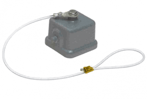 09200035428 | HARTING | Han 3A Protect Cover Die Cast for Hoods