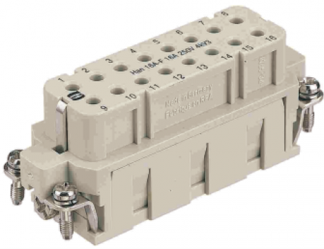 09200163101 | HARTING | розетка,16А,кримп