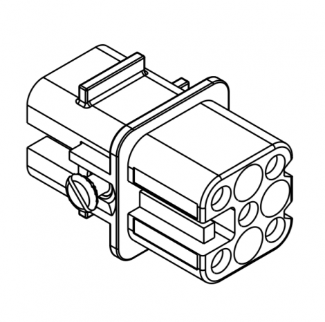 09210073131 | HARTING | розетка 7D кримп