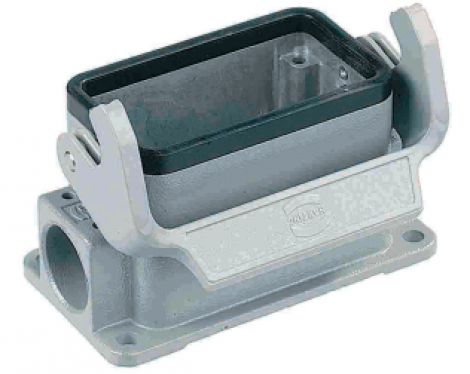 09300160291 | HARTING | Han B Base Surface HC 1 Lever 2 Entries