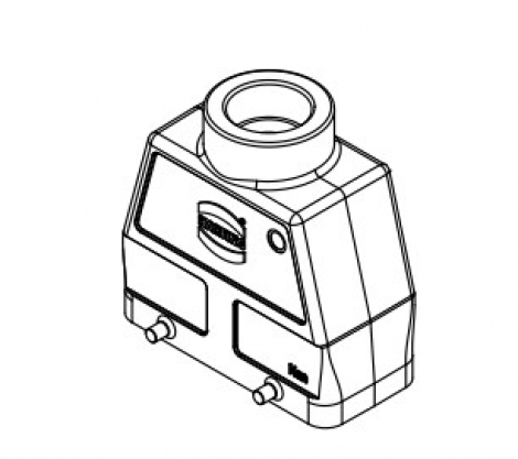 09300160420 | HARTING | кожух каб.16В,прям