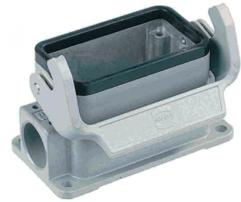 09300240291 | HARTING | Han B Base Surface HC 1 Lever 2 Entries