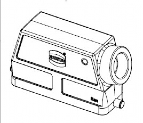 09300240540 | HARTING | кожух кабельный 24В,угловой
