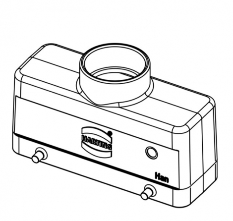 09300241421 | HARTING | кожух кабельный 24В,пр.