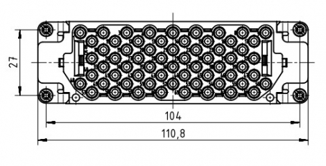 09320643101 | HARTING | Han розетка 64к