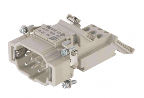 09330064629 | HARTING | Han ES AV Pos. 6 Insert Term. Block left