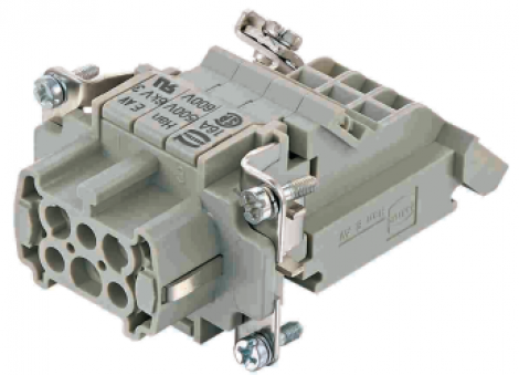 09330064725 | HARTING | термин. блок роз. Han E AV 06 Pos.