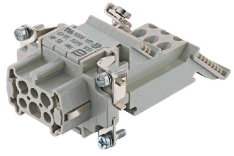 09330064736 | HARTING | Han E AV 06 Pos. F Insert Term. Block Ri