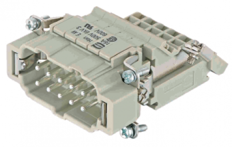 09330104636 | HARTING | Вилка Han E AV 10 Pos. вставка