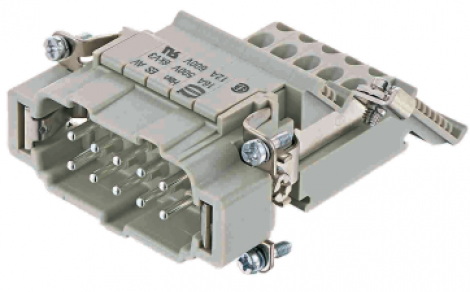 09330104639 | HARTING | Han ES AV Pos. 10 Insert Term. Block rig