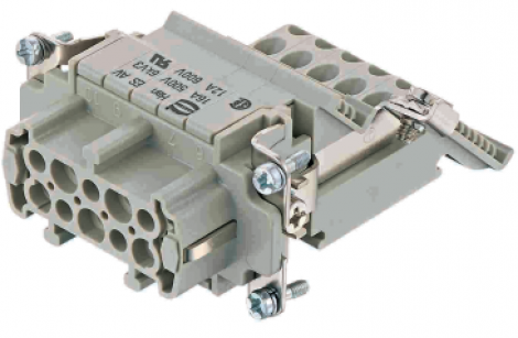 09330104739 | HARTING | Han ES AV Pos. 10 Insert Term. Block rig