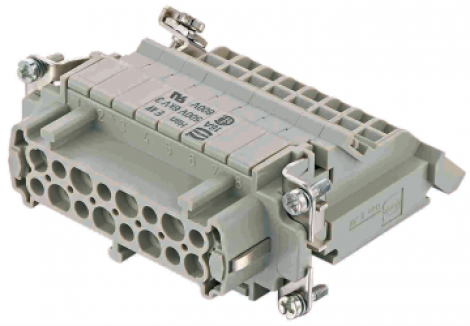 09330164726 | HARTING | Han E AV 16 Pos. F Insert Term. Block Le
