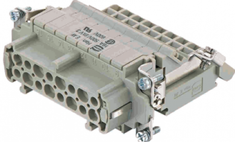 09330164736 | HARTING | Han E AV 16 Pos. F Insert Term. Block Ri