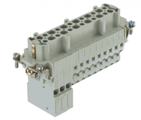 09330242728 | HARTING | Han ESS 24 Pos. F Insert Cage Clamp Term