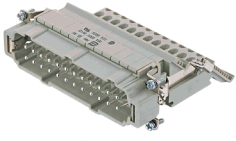 09330244639 | HARTING | Han ES AV Pos. 24 Insert Term. Block rig