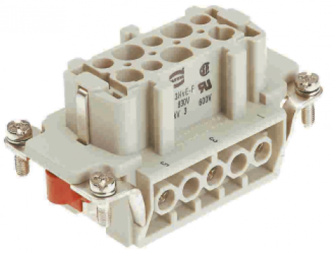 09340032701 | HARTING | Розетка Han HvE 3 Pos. Screw