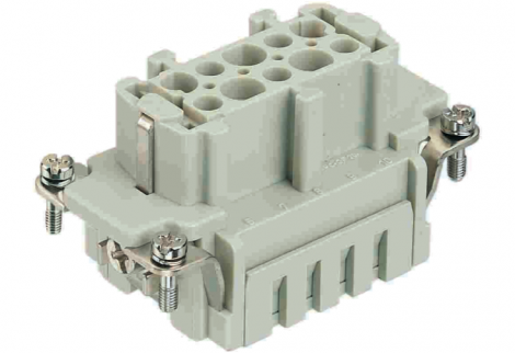 09340032716 | HARTING | Han HvES 3 Pos. F Insert Cage Clamp Term