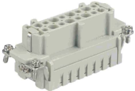 09340062702 | HARTING | Han HvE 6 Pos. F Insert Crimp