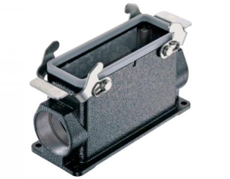 09370240271 | HARTING | Han M Base Surface HC 2 Levers 2 Entries