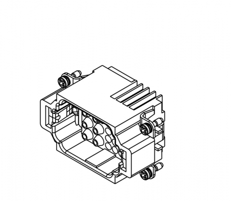 09380323001 | HARTING | Вилка К8/24,обж