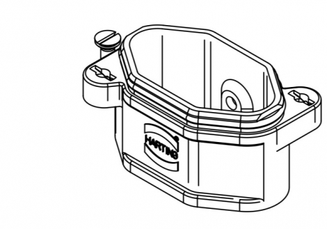 09400030301 | HARTING | кожух блочный HPR