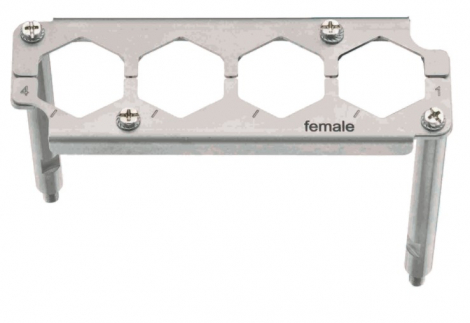 09400249914 | HARTING | Han 24 HPR EasyCon Frame Female 4XHC350