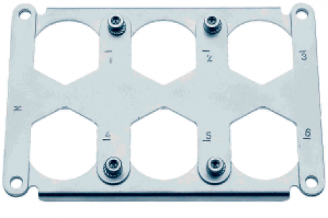09400489906 | HARTING | Han 48HPR frame for 6XHC350A for female