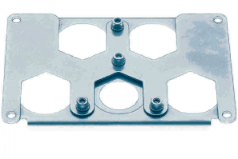 09400489909 | HARTING | Han 48HPR креп.рамка на 4к+земля, гнездо