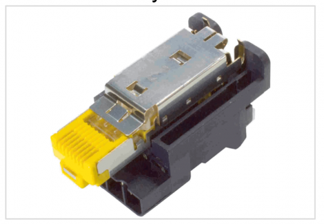 09451001760 | HARTING | Han3A RJ45 Hybrid 10G insert 8+4p IDC