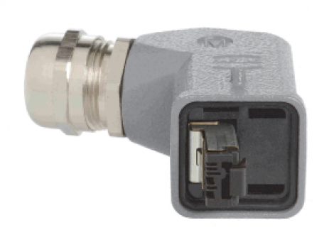 09451151104 | HARTING | вилка RJI IP67 DATA PLUG metal angl HAN3