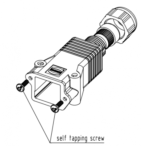 09453450000 | HARTING | HPP V4 cable hood 6,5-9,5mm