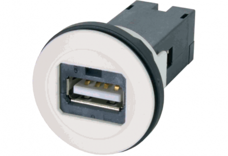 09454521918 | HARTING | har-port USB 2.0 A-A ; PFT white