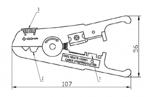 09458000002 кабельный резак