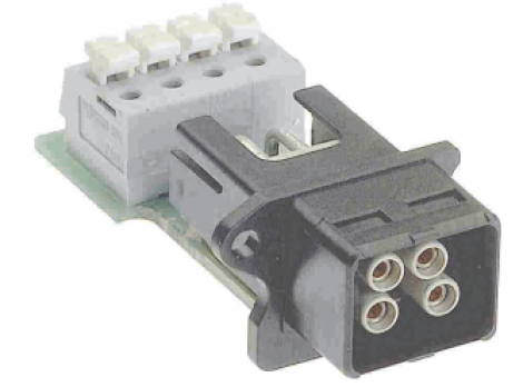 09462454001 | HARTING | HPP V4 Power C-PFT 48V/12A 4p terminal