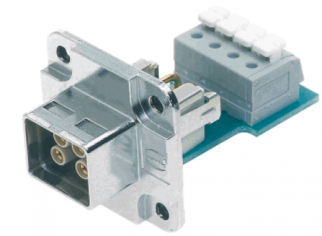 09462954031 | HARTING | Set PP Met. PFT 4pol 48V/12A cage clamp