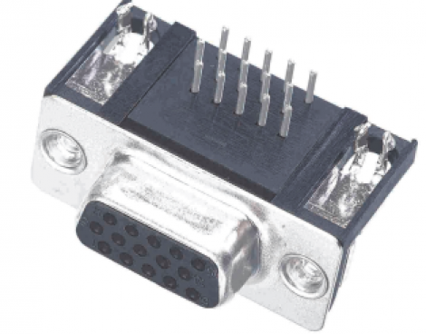 09562527612 | HARTING | розетка D SUB HD угловая, 4-40