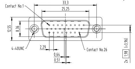 09562615712 | HARTING | D SUB вилка пр 26к