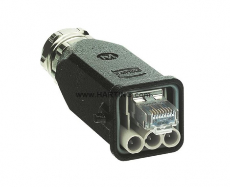 09573080501000 | HARTING | гибридный разъем на кабель