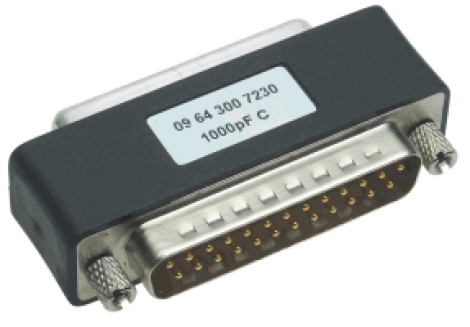 09642007240  | HARTING | M/F DSUB FILTER ADAPTER 15PIN 3900PF