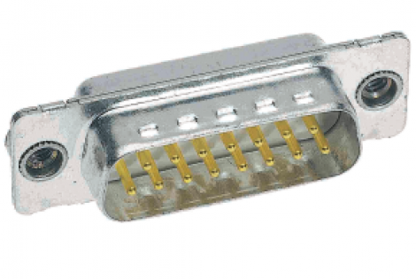 09642217248 | HARTING | DSUB 15 way S Cup Male 3,9k nut3